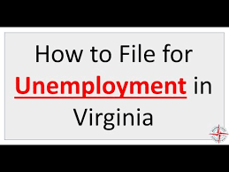 How To File For Unemployment In Virginia Youtube