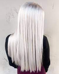Bleaching your hair will strip away all of the natural colors. 17 Examples That Prove White Blonde Hair Is In For 2021