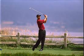 Tiger Woods at Pebble Beach &amp;#8211; Golf-ART.Com Online Store