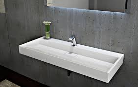 Marble sink manufacturer/supplier, china marble sink manufacturer & factory list, find qualified chinese marble sink manufacturers, suppliers, factories, exporters & wholesalers quickly on. Wall Mounted Or Countertop Washbasin Bs6001 Cast Marble In Glossy White Width Selectable