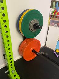 Rogue vertical plate tree 2 0 rogue fitness. Diy Wall Mounted Weight Plate Storage Homegym