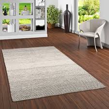 Paco homedesignerteppich für wohnzimmer inneneinrichtung teppich meliert beige braun. Baumwolle Natur Kelim Teppich Sandy Schwarz Weiss Meliert