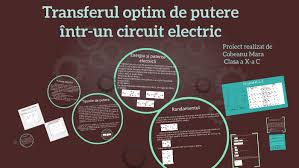 Am intalnit tot felul de pareri. Transferul Optim De Putere Intr Un Circuit Electric By Ioannna Ioannes