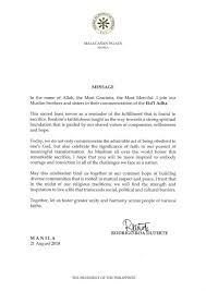 'my orders to the police and military. The Official Website Of The Philppine Embasy In Doha Qatar