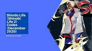 The links are given below! Shindo Life Shinobi Life 2 Codes December 2020