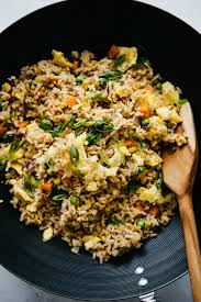 While it's often eaten for breakfast in switzerland, adding an egg makes it a great dinner. The Easiest Egg Fried Rice 20 Minutes Healthy Nibbles By Lisa Lin