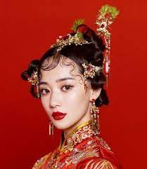 Photos D Inspiration Picturale Eurasiatique Ii Chinese Hair Accessories Chinese Hairstyle Chinese Bride