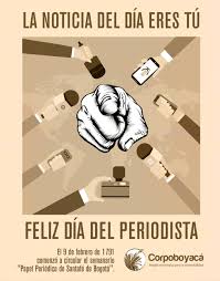 En homenaje a esta ardua labor conoce por qué se conmemora a los periodistas en esta fecha y cómo es esta profesión en colombia. Dia Nacional Del Periodista Corpoboyaca