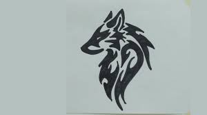 There are images of wolves howling, wolves fighting, wolves standing. How To Draw Wolf Head Tribal Tattoo 2 Youtube