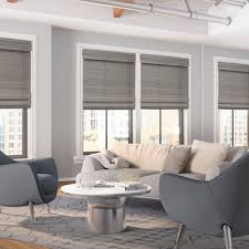 Natural woven roman shades are now safer for children and pets. Bella View Advantage Cordless Woven Wood Shades Shades Americanblinds Com