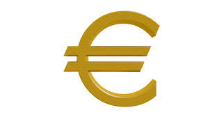 European euro currency symbol flat icon for apps and websites. Euro Logos