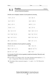 Mathsite.org includes usable resources on polynomial equations worksheet, solving systems of equations and quadratic functions and other math subject areas. 5 3 Practice Wks