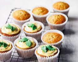 Mincemeat Muffins With Eggnog Icing Good Food Channel Recipe Good Food Channel Food Christmas Food