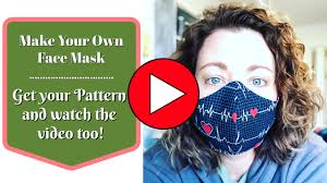 A pdf template is provided as well as diagrams and written instructions. Xl Mens Face Mask Pattern