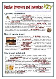 Fill In The Gaps With The Type 1 Conditional Sentences Resuelto Passive Inventors And Inventions Teaching English Grammar English Teaching Materials Passive