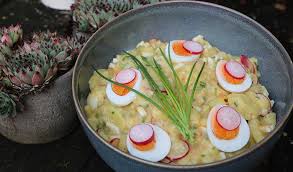 Soll ich zum welken, gebrochen sein? Kartoffelsalat Quer Durch Den Garten Hierzulande