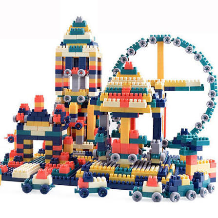 Bộ đồ chơi xếp hình lego cho bé phát triển trí tuệ 520 chi tiết