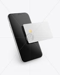 New beautiful mock up for iphone and ipad with clay effect totally free. Apple Iphone 11 Pro W Credit Card Mockup In Device Mockups On Yellow Images Object Mockups