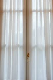 To accomplish this, you need to measure the exact distance from the top of the curtains to the floor. Removing Wrinkles From Sheers Thriftyfun