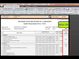 Aplikasi transkrip nilai siswa sma / smk dengan microsoft excel aplikasi transkrip nilai siswa sma / smk dengan microsoft excel. Format Transkrip Nilai Smk Jawabanku Id