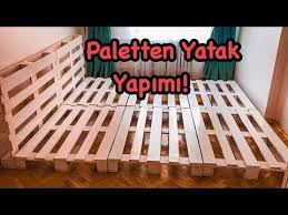 Ahsap Paletten Yatak Yaptik Youtube 2020 Palet Yataklar Yatak Yapimi Ahsap Palet