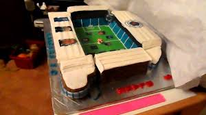You know, considering i'm a rugby lass from a rugby family, i seem to make an awful lot of football cakes. Ibrox Stadium Cake Youtube