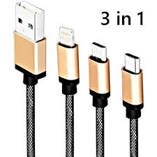 Introducing 3 In 1 Usb Cable Usbc Lightning Micro Usb For Apple Iphone 5 5s 6 6s 6 Plus 7 7s Android Devices Samsung Htc Typec C Apple Iphone 5 Charger Car Usb