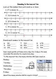 To download/print, click on the button bar on the bottom of the worksheet. Round To The Nearest Ten Worksheet By Chris Wright Tpt