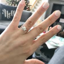 Rose gold band engagement rings. Tiffany Style 1 6ct Diamond Engagement Ring With 18kt Rose Gold Band Size 6 5 I Do Now I Don T