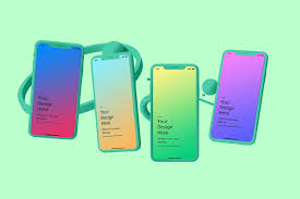 Iphone 11 Pro Abstract Clay Mockup In 2020 Iphone 11 Iphone Graphic Design Portfolio Print