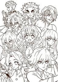 Demon slayer coloring pages giyuu. Demon Slayer Coloring Pages Coloring Pages For Kids And Adults