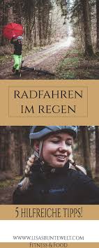 Radfahren Im Regen Radfahren Fahrrad Und Fahrrad Sport