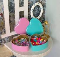 Hot Sale Heart-Shaped Tin Box for Biscuits Candy Souvenirs-Valentine's Day Picnic Afternoon Tea