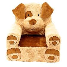 Sweet Seats Adorable Tan Brown Dog Children S Chair Standard Size Machine Washable Removable Cover 13 L X 1 In 2020 Childrens Chairs Character Chairs Animal Chair