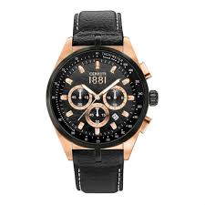 The beautiful cerruti 1881 mucciano. Cerruti 1881 Men S Veliero Ii Chronograph Watch Cra150srb13bk Rose Gold Shopee Malaysia