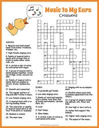 These have been carefully designed with the musician in mind. Music Crossword Puzzle Worksheets Teaching Resources Tpt