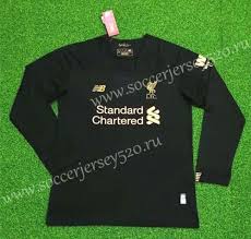 Liverpool fc goalkeeper jerseys 2019/20. 2019 20 Liverpool Goalkeeper Black Thailand Ls Soccer Jersey Aaa 418 Liverpool Goalkeeper Soccer Jersey Goalkeeper