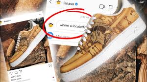 Rapper lil nas x has unveiled satan shoes, which contain human blood, and will be limited to 666 pairs that are individually numbered. I Made Old Town Road Custom Af1 S For Lil Nas X Full Custom Video Youtube Custom Af1 Af1 Old Town