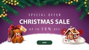 Sequins & bow ties prom letter set $66.09 usd. Premium Vector Christmas Sale Up To 50 Off Blue Discount Banner With Large Numbers Button Garland And Snowman In Santa Claus Hat With Gifts