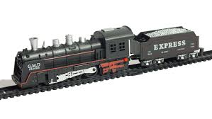 Kids Train Set With Light And Sound By Rail King Kids Train Set Toy Trains Set Train Set