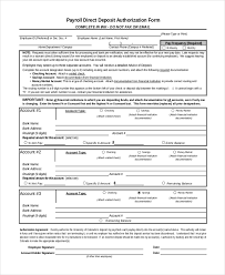 Sample Direct Deposit Authorization Form - 10+ Free Documents in PDF