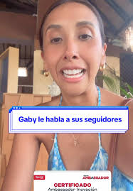 💪👏Gaby agradece a todos sus clientes y seguidores en redes por confiar en  su empresa y su carisma único de transmitir la pasión por los viajes a  través de las redes sociales ✈️ #ambassador #parati ...