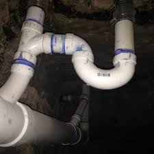 Plumber at work