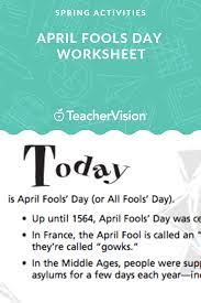 Apr 02, 2013 · famous april 2 birthdays including daniel seavey, badboyhalo, quavo marshall, caleb burton, bethany gaskin and many more. April Fools Day Facts Worksheet K 8 April Fools April Fools Day The Fool