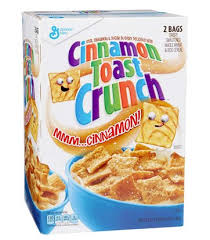 Haven't reminded you about cinnamon toast crunch light ice cream in a while. Cinnamon Toast Crunch Cereal Usafoods