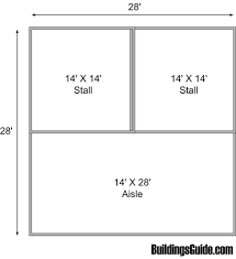 Small 3 stall horse barn. Free Horse Barn Floor Plans Barn Plans Buildingsguide