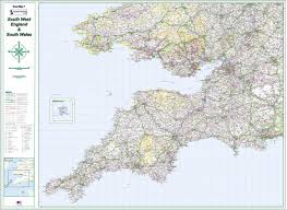 Great savings free delivery / collection on many items. Road Map 7 South West England South Wales Colour Standard Matte Paper