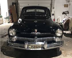 Image result for Black 1950 Mercury