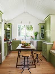 Gray cabinets, grey cabinets = tomato, tomáto. Country Kitchen Ideas Better Homes Gardens