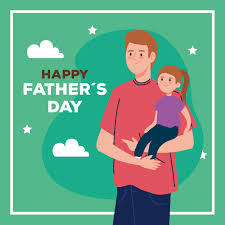 From being role models and. Happy Fathers Day Greeting Card With Dad Carrying His Daughter 2031758 Vector Art At Vecteezy